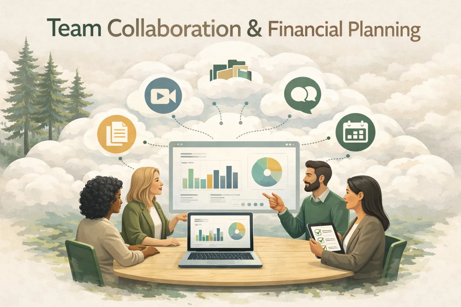 Team Collaboration and Financial Planning